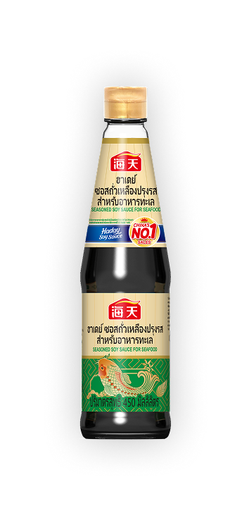 450mL出口蒸鱼豉油镭射纸标签(泰国卜蜂版)