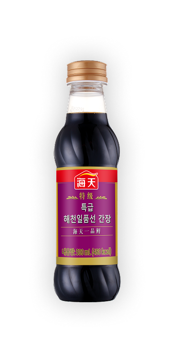 500mL出口特级海天一品鲜OPP标签