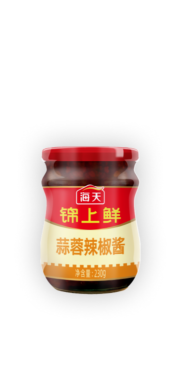 230g海天锦上鲜蒜蓉辣椒酱机用PET