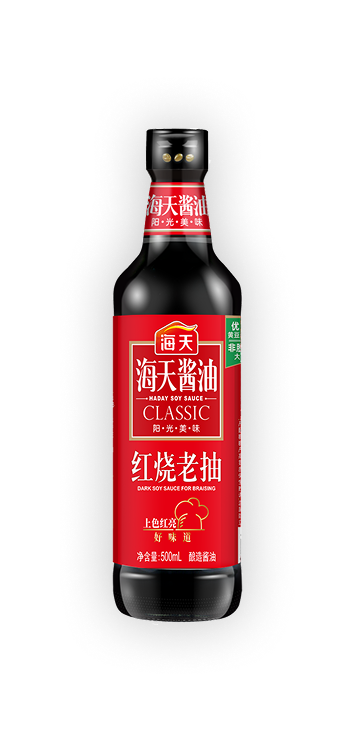 500mL红烧老抽标签