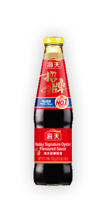 25g出口招牌蚝油铜版纸标签