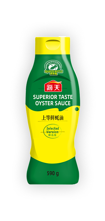 590g出口上等鲜蚝油(精选版)机用PET套标