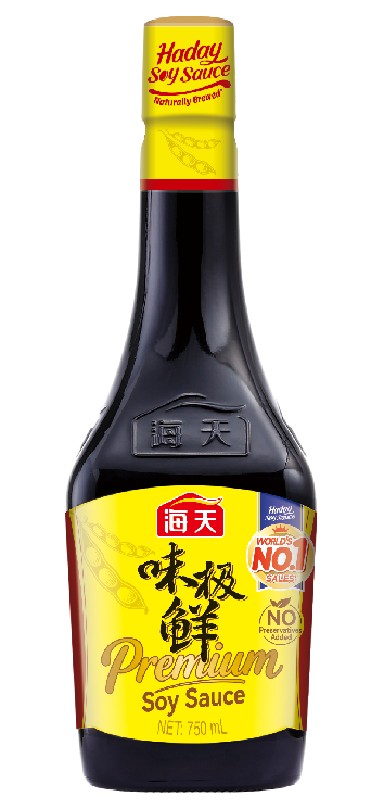【4】25207500113 750mL出口味极鲜酱油铜版纸覆膜标签(澳新版) 202507-01改