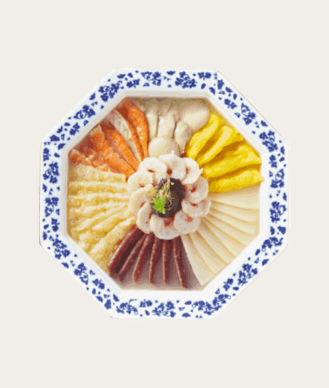 三鲜汤肉皮