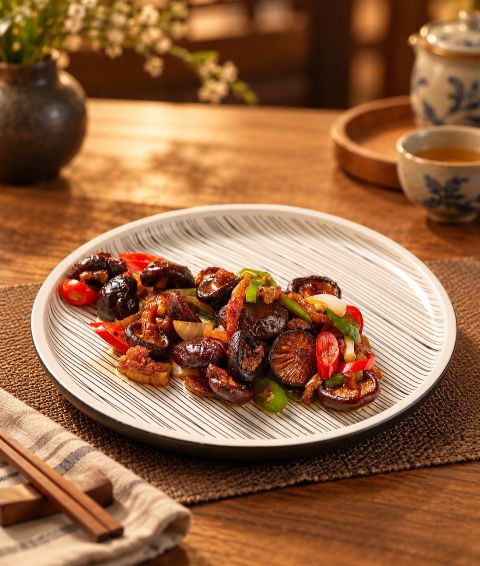 小炒香菇仔
